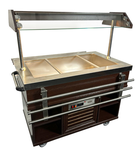 Heiße theke bain marie - theke,