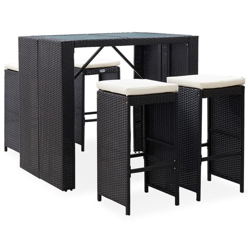 Gartenbar set poly rattan - poly,