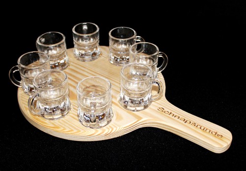 Schnapsrunde mit gravur - cm,