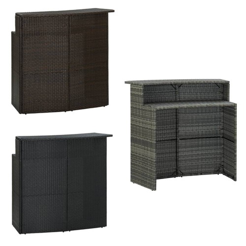 Garten bartisch poly rattan - poly,