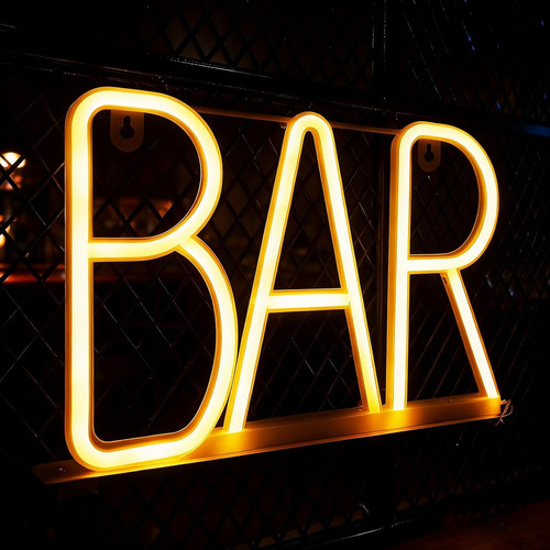 Led bar leuchtschild warmweiß - led,