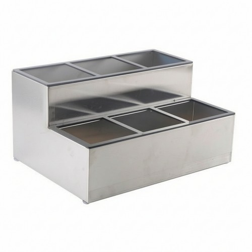 Flaschenregal mit fächern - mit, 6