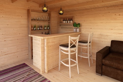 Bar für gartenhaus - 200x75, cm