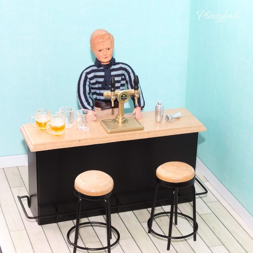 Miniatur puppenhaus bar theke - miniatur,